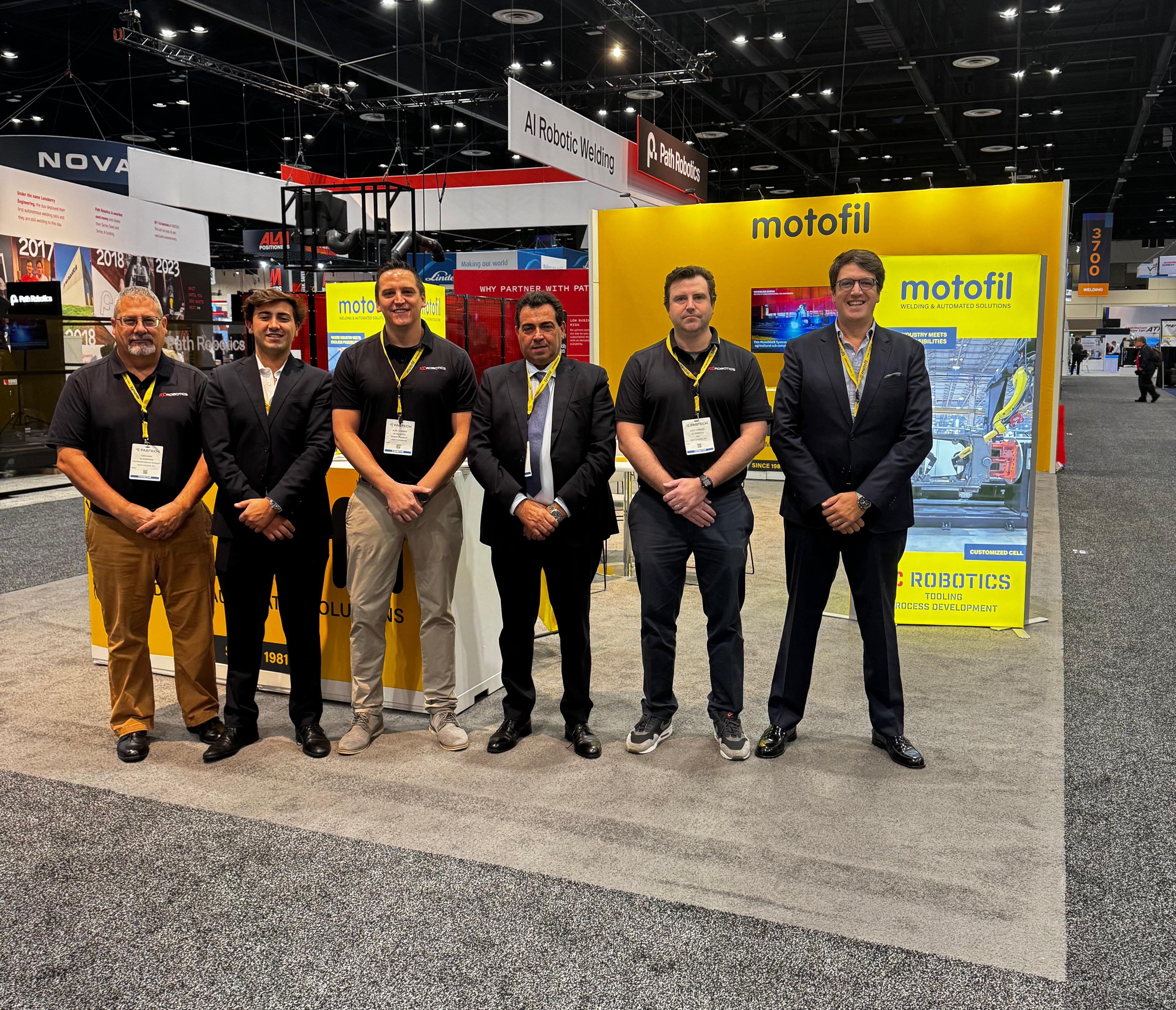 Motofil and KC Robotics Present Their Solutions at FABTECH 2024 in Orlando